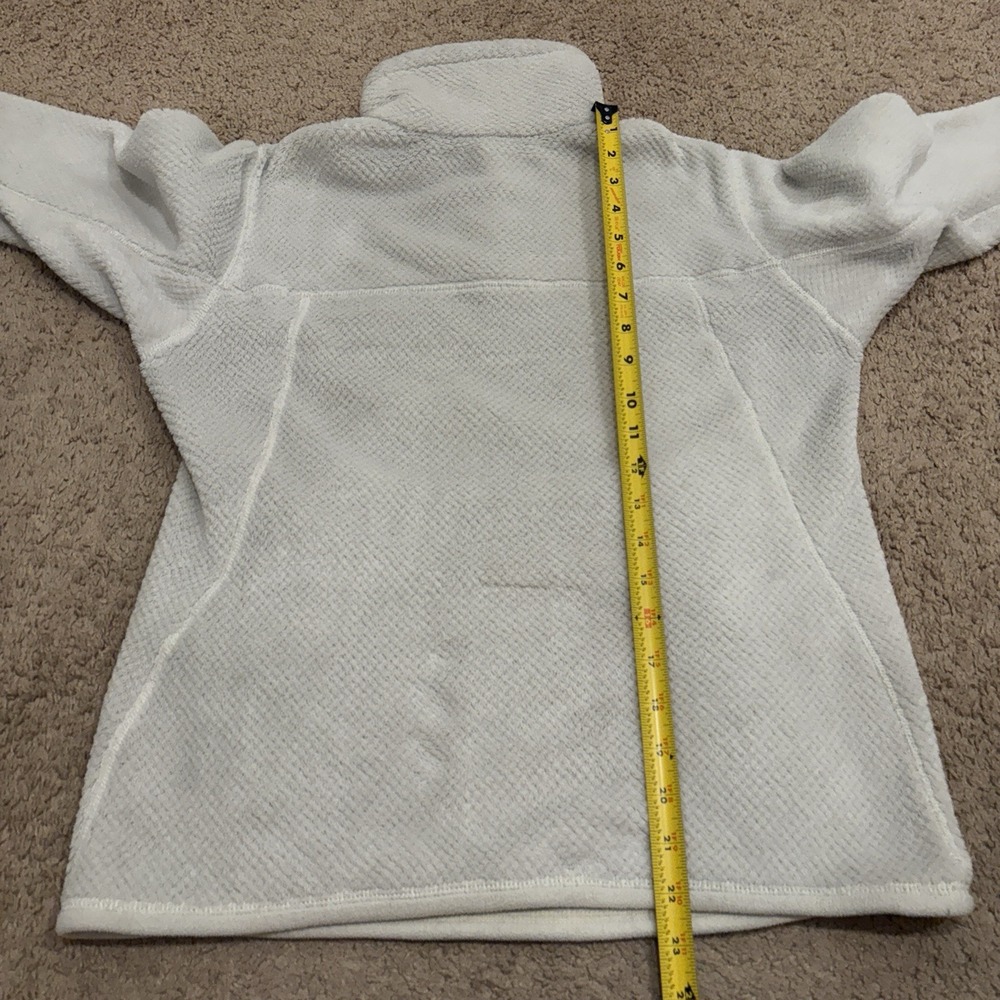 Patagonia ReTool Snap-T Pullover Fleece Sweatshirt Womens Small White Polartec - Picture 7 of 8